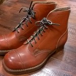 WWⅡ 40’s VINTAGE 　British Armed Forces leather　boot 大阪　　古着屋　JAM