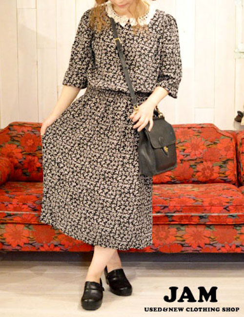 夏の黒ワンピースを着こなすコツは カジュアル フェミニンまでお手本コーデもご紹介 古着通販 メンズ レディース ヴィンテージ 古着屋jam ブログ