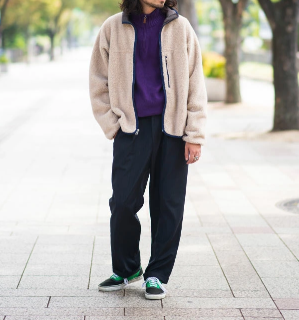 メンズの大人フリースコーデ特集 色やアイテム別におしゃれな着こなしをご紹介 古着通販 メンズ レディース ヴィンテージ 古着屋jam ブログ