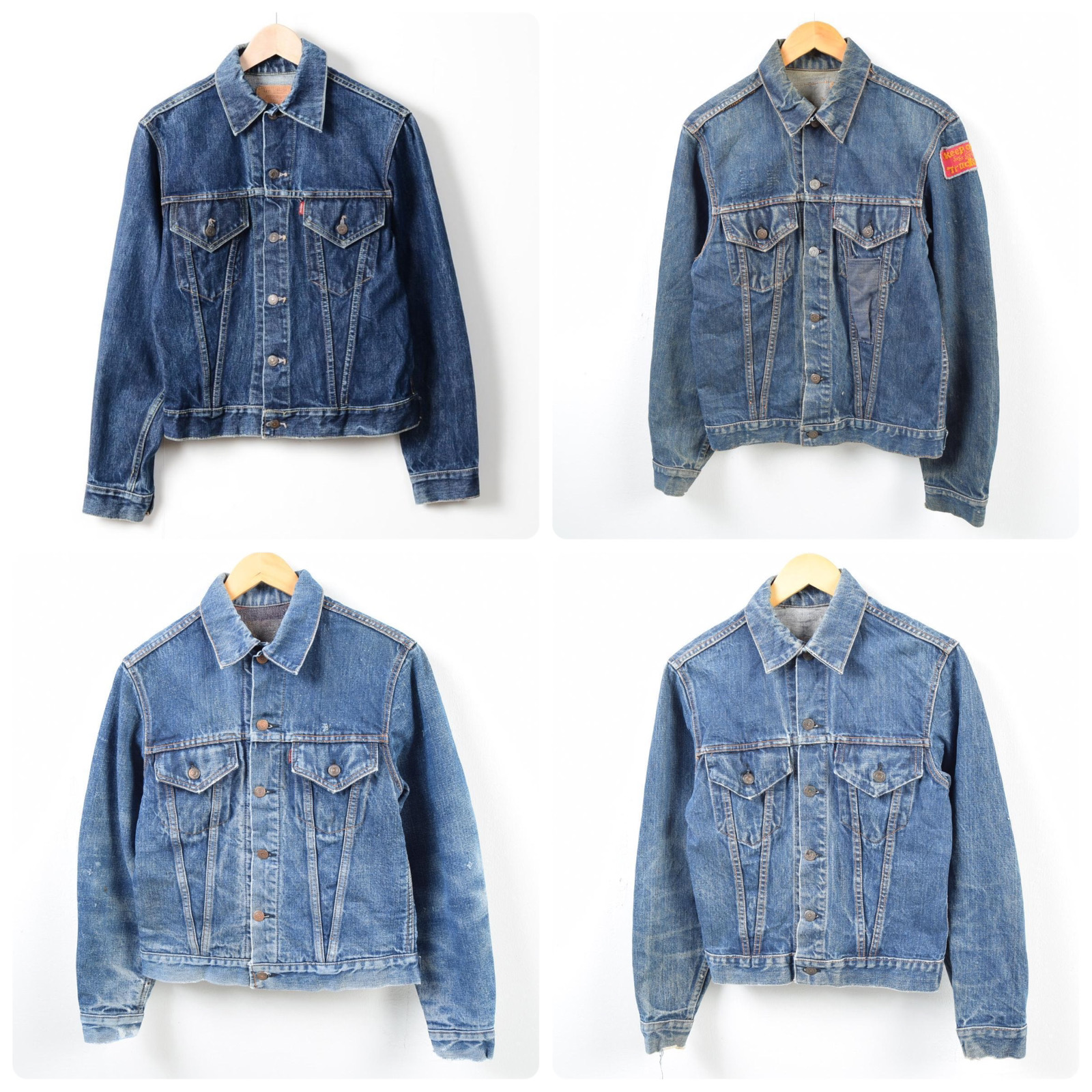 levis リーバイス デニムジャケット 70505 BIGE 極東 希少 レア - メンズ