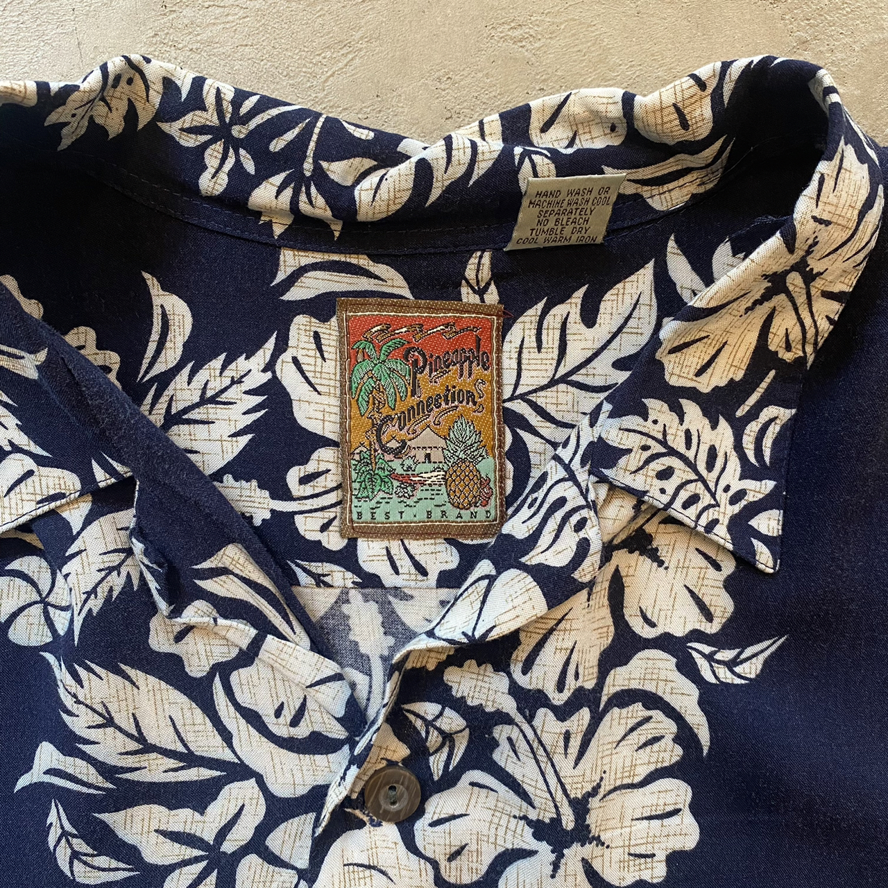 驚きの価格 レトロ 古着 刺繍 デザイン アイボリー カラー 半袖 シャツ