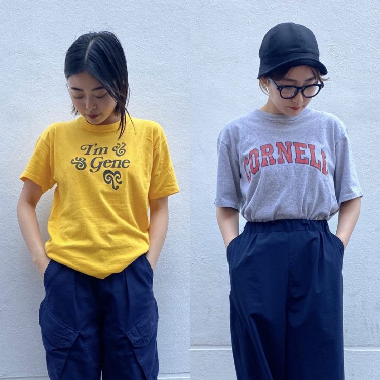 レディースコーデ 夏はtシャツ一枚 おすすめカラー紹介します 古着屋jam Blog レディースコーデ 夏はtシャツ一枚 おすすめカラー紹介します 古着屋jam Blog