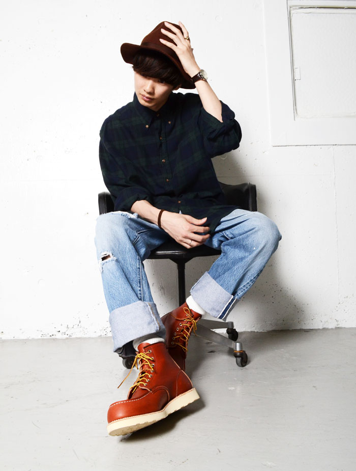 CRUSH DENIM x REDWING #8875コーディネート - 古着屋JAM BLOG