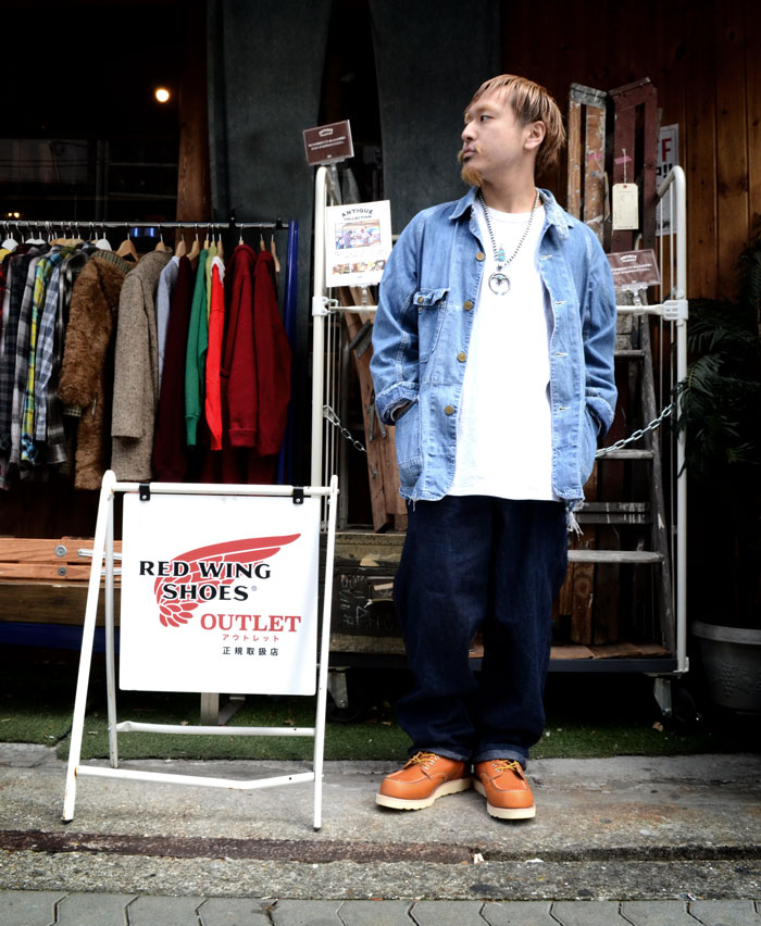 PLAY WITH VINTAGE WEAR〜 アウトレットレッドウィング コーディネート