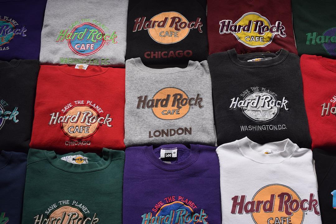 Hard Rock Cafe トレーナー【80s】【Vintage】【USA製】