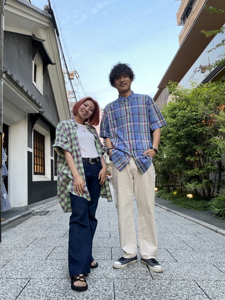 古着屋JAM京都四条店】ラルフローレン半袖シャツ!一枚あると使える