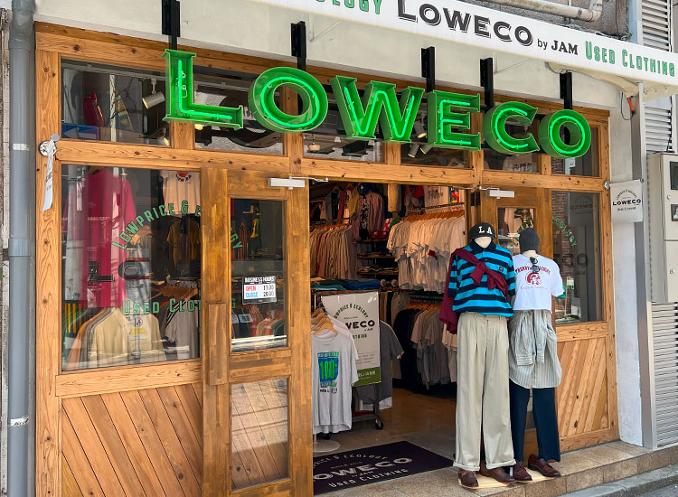 写真：LOWECO by JAM店内イメージ