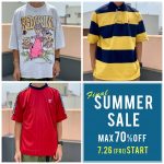 ～JAM FINAL SUMMER SALE～70％OFF＋2BUY 15％OFF