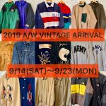 ～2019 A/W VINTAGE ARRIVAL～in桃谷店