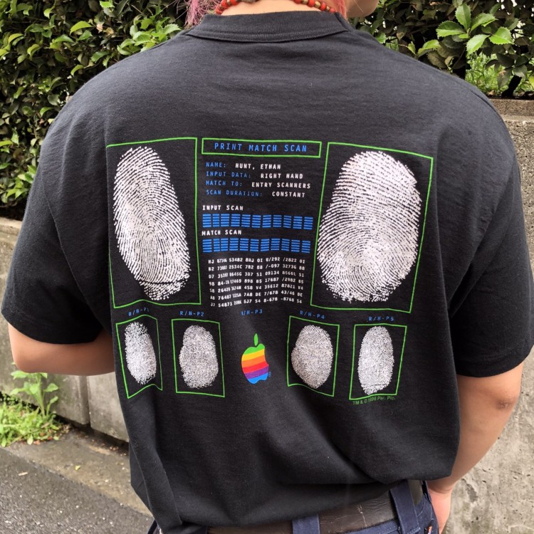 【希少】ミッション インポッシブル Apple プロモ Tシャツ 企業 指紋